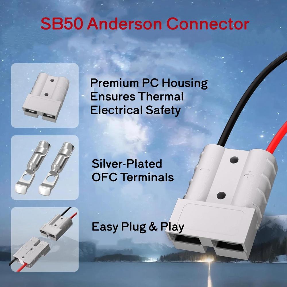 For Starlink Mini Conversion 11V/11V To 11V 1.1A Step-Up DC-DC Converter Power Adapter Cable With AnderSon Plug