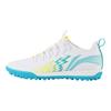 Li-Ning Comfortable Anti-Kick TF (Rubber Studs) Shock Absorbing Non-Slip Durable Football Shoes Men Football Shoes White Blue YSTU013-1