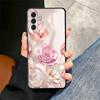 Beautiful Rose Gold Art Soft Phone Case for Samsung A17 A37 A57 A16 A26 A36 A56 A15 A25 A35 A55 A14 A24 A34 A54 A13 A23 A33 A53