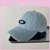 Wide Brim Denim Cap For Women With Embroidery Design And Wide Brim For All Seasons