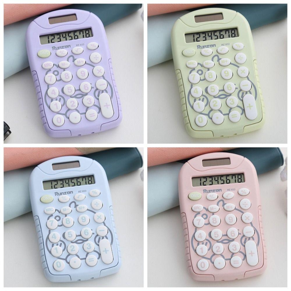 Calcolatrice da Tastiera a 8 Cifre Mini Calcolatrici Matematiche Calcolatrice Elettronica Cancelleria per Studenti
