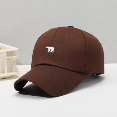 Trendy Embroidered Unisex Baseball Cap - Japanese Korean Style, Duckbill Design, Sun Protection
