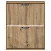 Wall Mounted Shoe Cabinet HOORN 71 x 17 x 86 cm Engineered Wood