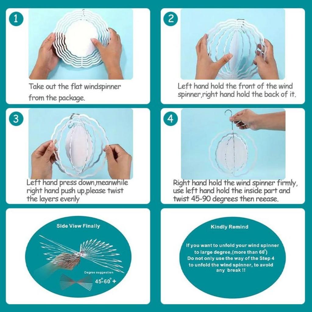 Cute Puppy 2D Kinetic Wind Chime for Outdoor Garden Decor Durable Metal Hanging Gift for Women Mom Grandma Wife Floral Accents Intricate