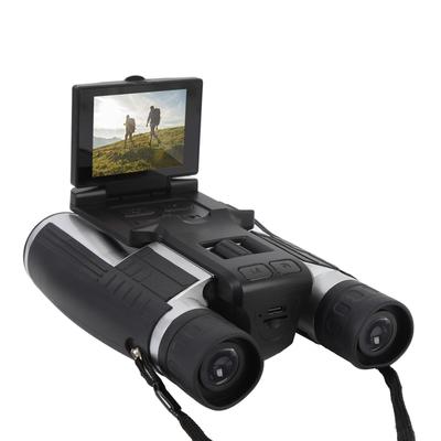 12x32 Binoculars with 12x Optical 8x Digital 48MP Video Binoculars for Birdwatching Camera, 2.4-inch Screen, Zoom, Photo, 2.5K Camera,