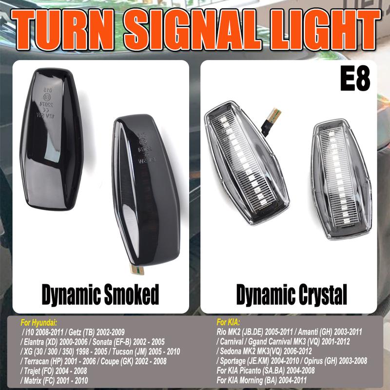 Turn Signal Light LED Side Marker For Hyundai i10 Getz Elantra XD Sonata XG Tucson Terracan Coupe Trajet Matrix,KIA Rio Sedona