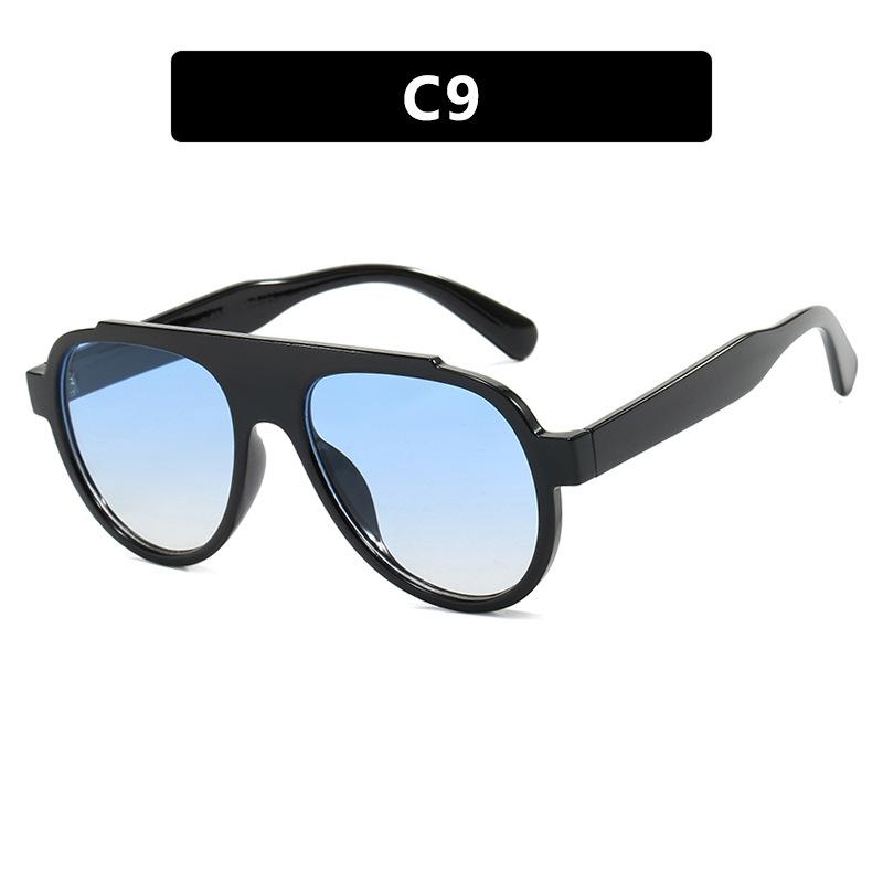 Big frame toad sunglasses new fashion trend personalized street sunglasses sun protection travel sunglasses
