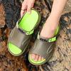 Men Slippers Summer 2024 EVA Comfortable Soft-soled Platform Slides Sandals Men Indoor Outdoor Walking Beach Men Shoes
