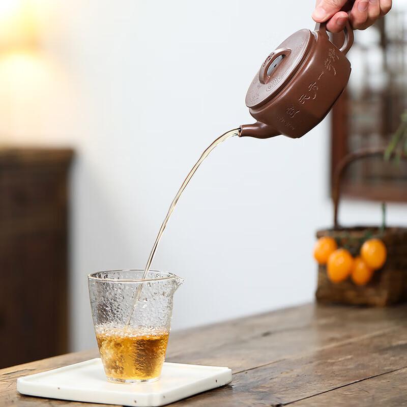 Yunyan Hand-painted Purple Clay Hanwa Teapot