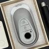 Metal TPU Car Remote Key Cover Case Holder Shell Chain Fob for Mercedes Benz New C260L E300L S400L EQE GLC CLE C E S Class EQC