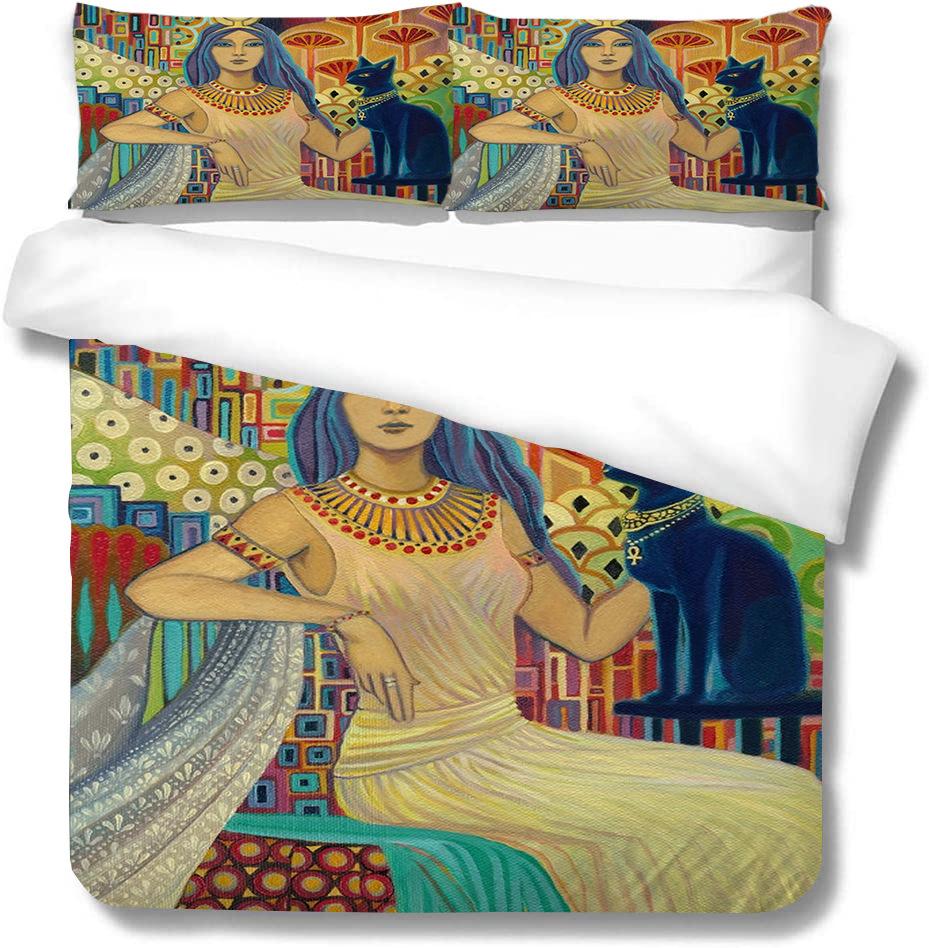 African 3D Digital Printing Polyester Quilt Cover Pillowcase Two Or Three-Piece Set
