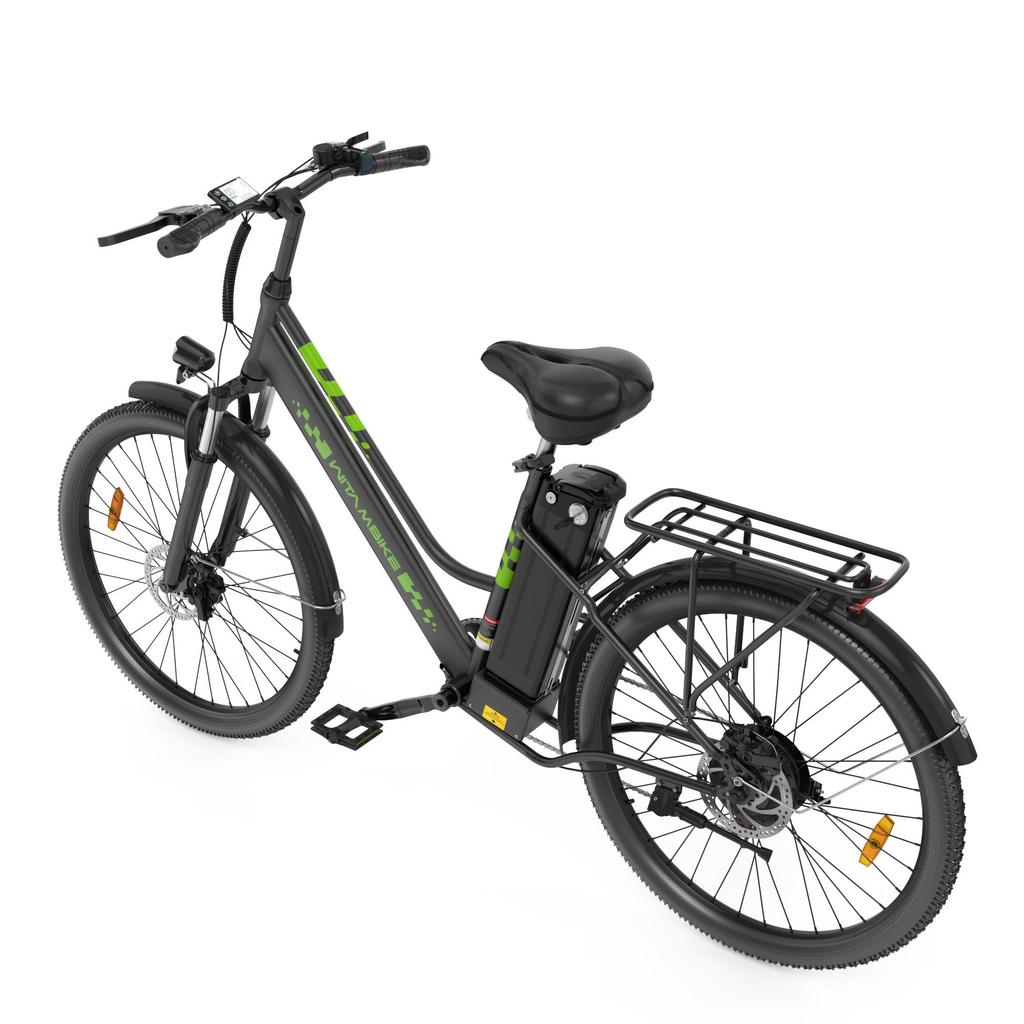 Elektrofahrrad für Erwachsene 26" 250W Motor WITAMBIKE C26 36V 15AH Akku 26 Zoll Breite Reifen 100KM Reichweite E-Bike