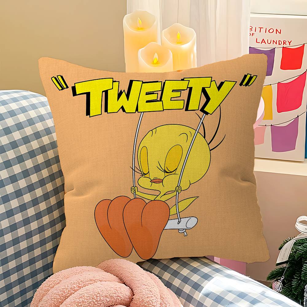 Cartoon Cute Bird Pillow Anime Pillow Sofa Bed Head Pillow Cover Cushion Cover 45X45 Cm Fashion