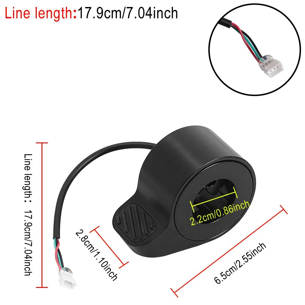 Gasspedal Tommel Hastighetskontroll For Ninebot E2 E F D Serien Elektrisk Sparkesykkel Finger Gasspedaler Reservedeler