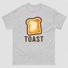 Funny Toast Lover Cartoon TShirt Foodie Gift for Breakfast Fans Printed Pure Cotton T Shirt Unisexs and Unisexs Summer Streetwear