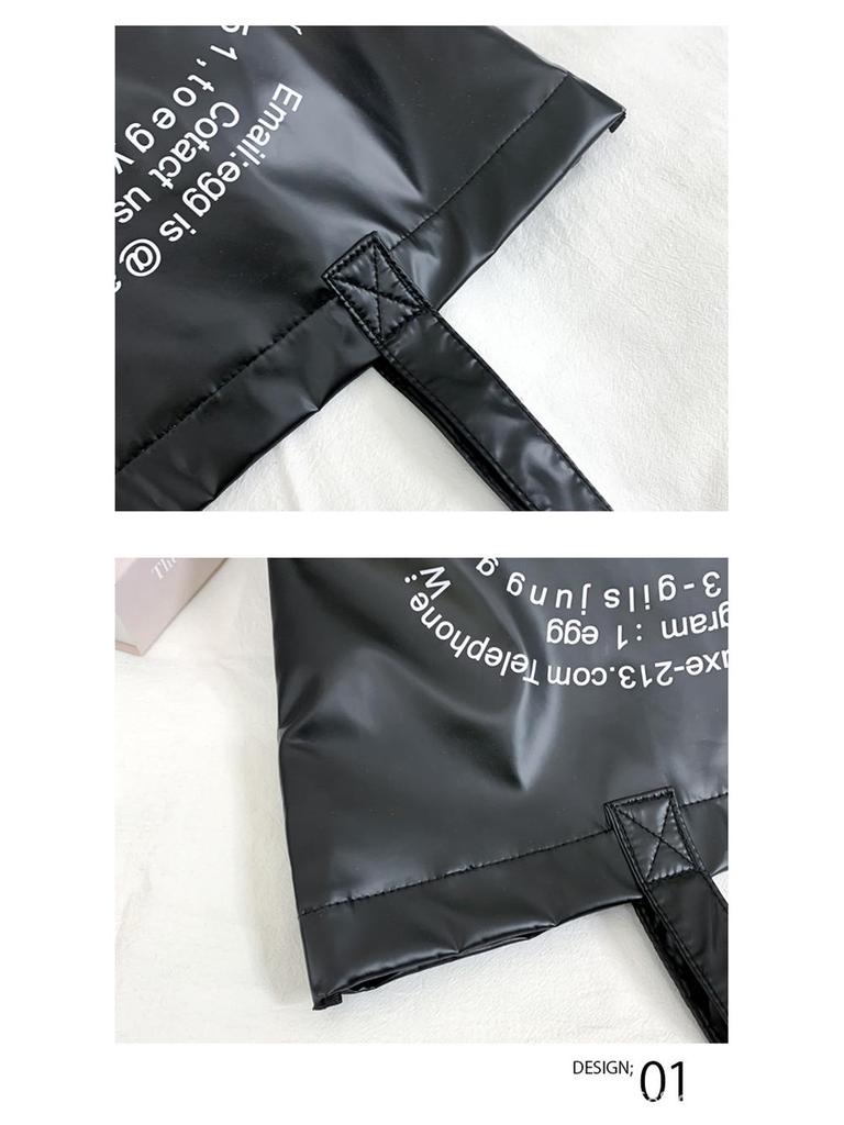 Srebrna Torba Tote o Dużej Pojemności: Wszechstronna Moda na Dojazdy