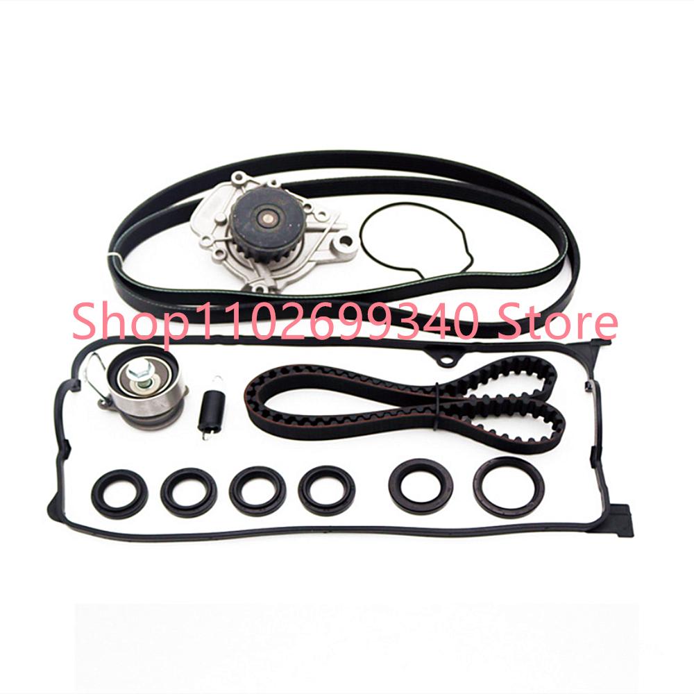 JX-2963 Engine Timing Belt Kit Set With Water Pump For Honda Civic 2001-2005