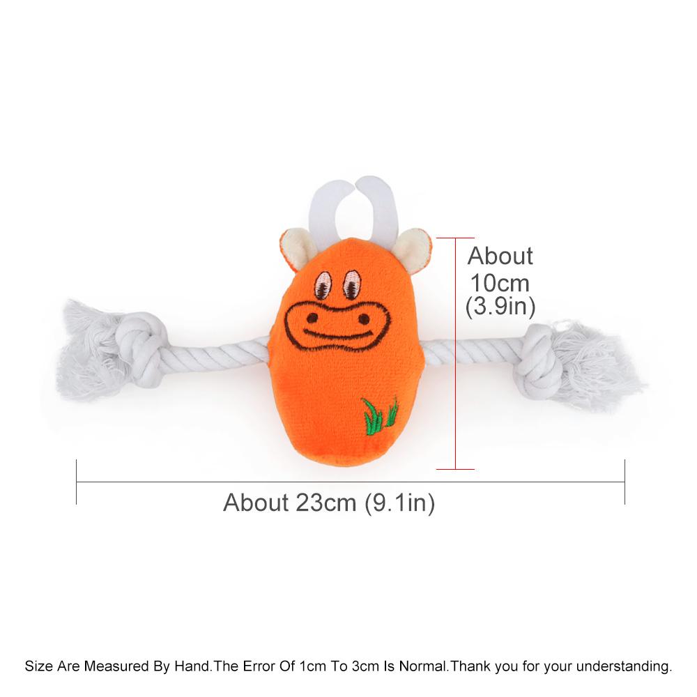 Soft Plush Mouse Pet Toy Cute Animal Rabbit Squeaky Sound Toys For Cow Cat Dog Toy