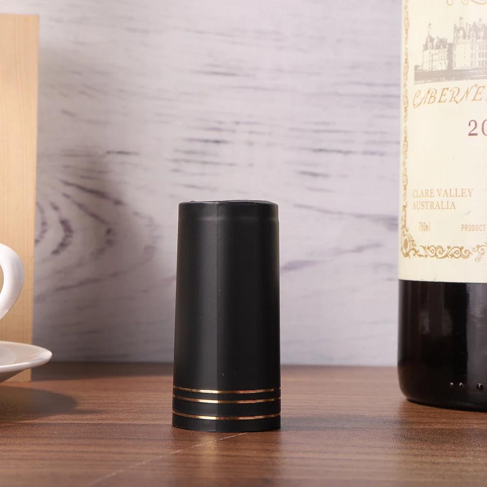 50 szt. Kapsułki termokurczliwe na butelki wina Pokrowiec Uszczelniający Wino Czerwone Termokurczliwe Kapsle Hermetyczne Kurczące się Owijanie Folii Piwnej