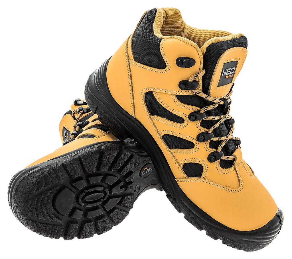 S3 SRC Work Boots, Metal Free, Size 40