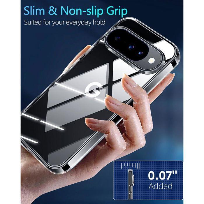 Coque de Protection - E.F.Connection - Google Pixel 10 Pro - Silicone Transparent - Anti-Rayures - Souple