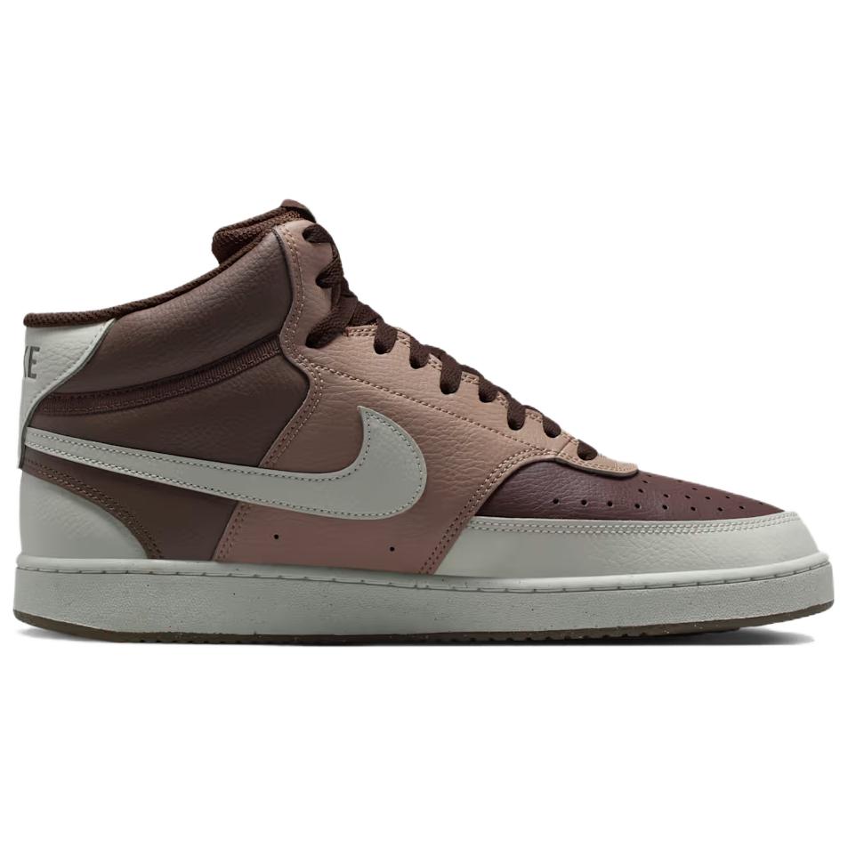 Nike Court Vision Mid Next Nature Brązowy Barokowy Brązowy Norek Męskie Trampki Jasno-Kościany DN3577-200