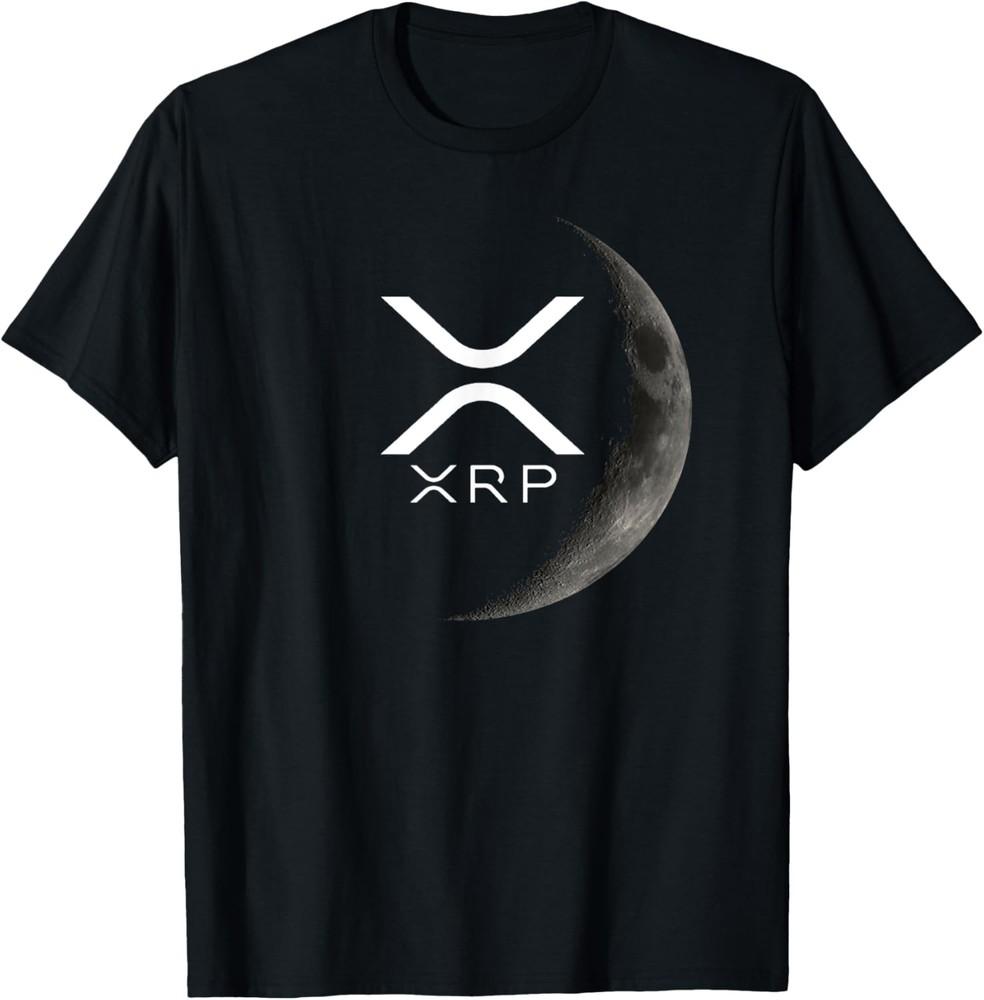 Ripple XRP Moon T-shirt Unisex T-Shirt XXXL