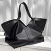 Luxury Genuine Leather Tote Bag For Women Simple Large Capacity Handbag Y-shaped Design Casual Shoulder Bag Commute Shopping Bag