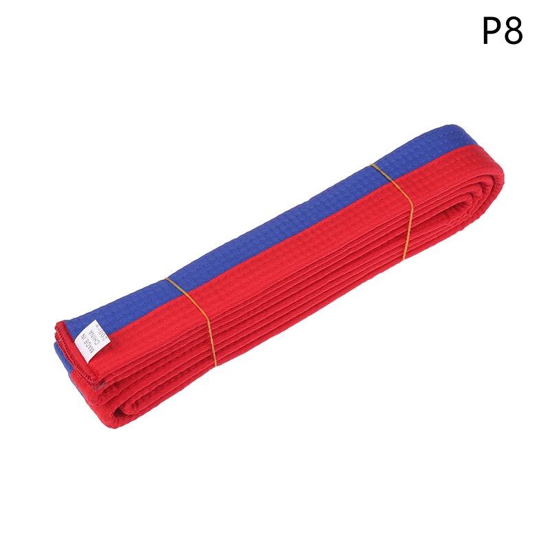 1Pc 200Cm Taekwondo Itf Belt Color Belt Martial Arts Karate Judo Uniform Accessories Quality Cotton Road Belt