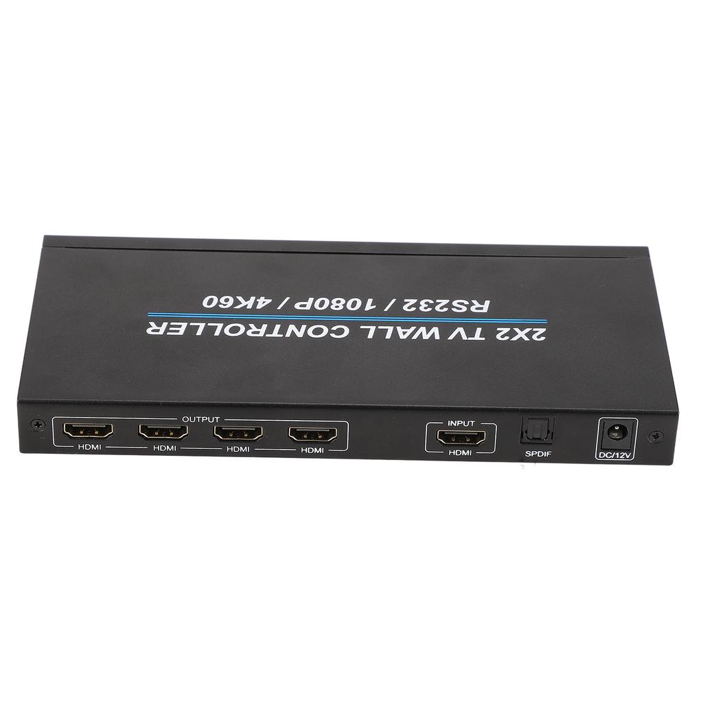 2x2 HD Multimedia Interface Video Wall Controller 4K and 60HZ HD Display 180 Degree Rotate TV Wall