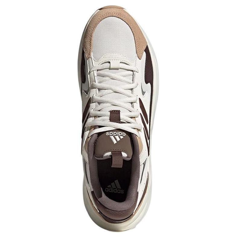 adidas Ozwave Mesh Comfortable Versatile Mid-Top Dad Shoes Unisex Sneakers Brown IE6059