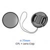CPL Filter Ultra Slim Optics Multi Coated Circular Polarizer Camera Lens Filter 37mm 49mm 52mm 58mm 67mm 72mm 77mm 82mm