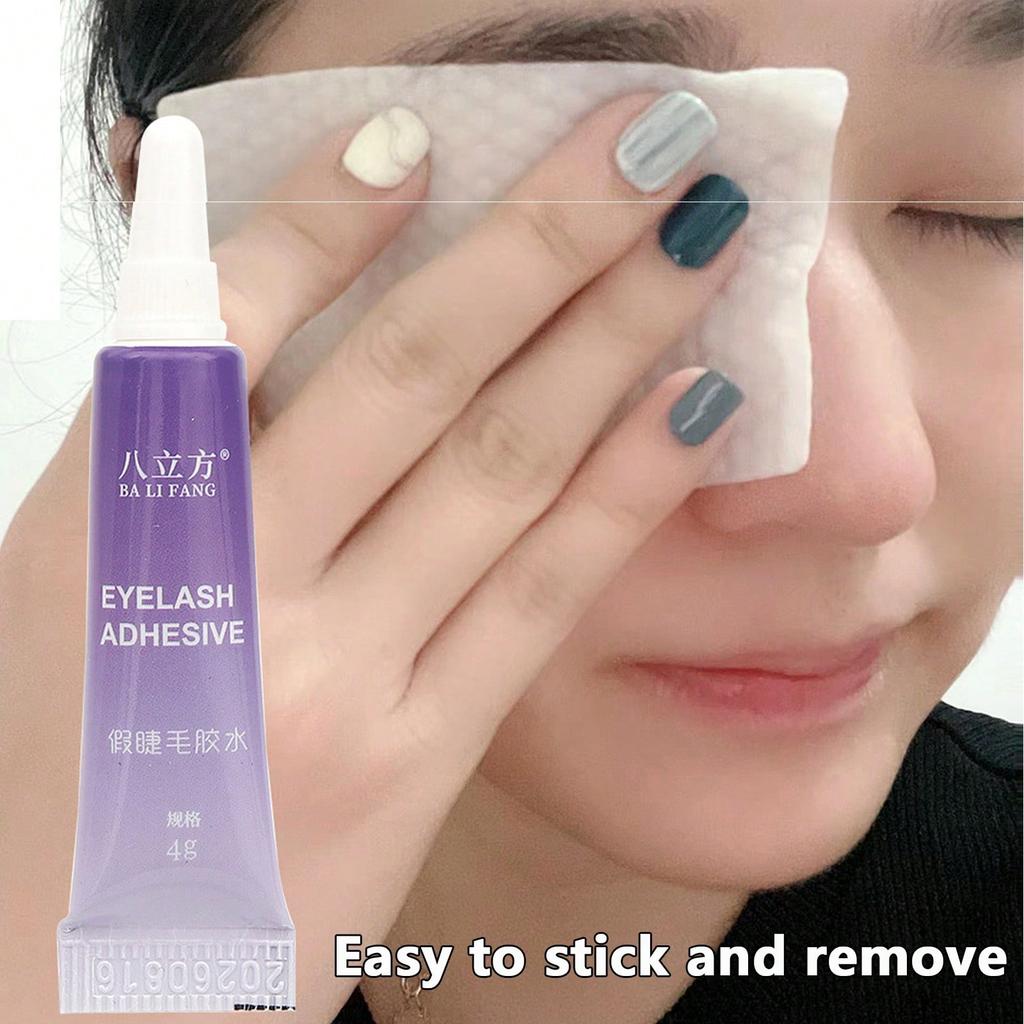 Wasserfester Falsche Wimpernkleber Lang Halt Starker Halt Hypoallergene Formel Sicher für empfindliche Augen Leicht zu entfernen