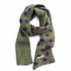 Soft Plush Knitted Scarf Warm Neckerchief Scarf Versatile Wool Blend Scarf  Women