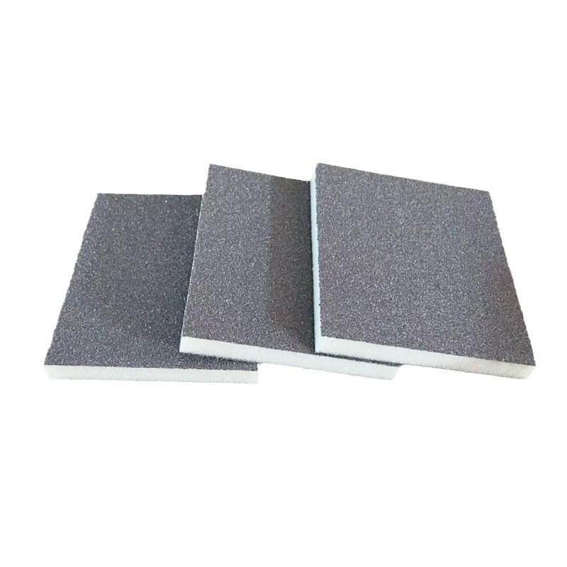 Gray Double-Sided Sanding Block for Furniture, Antiques, Plastic, Paint, Car, Metal Polishing, and Rust Removal