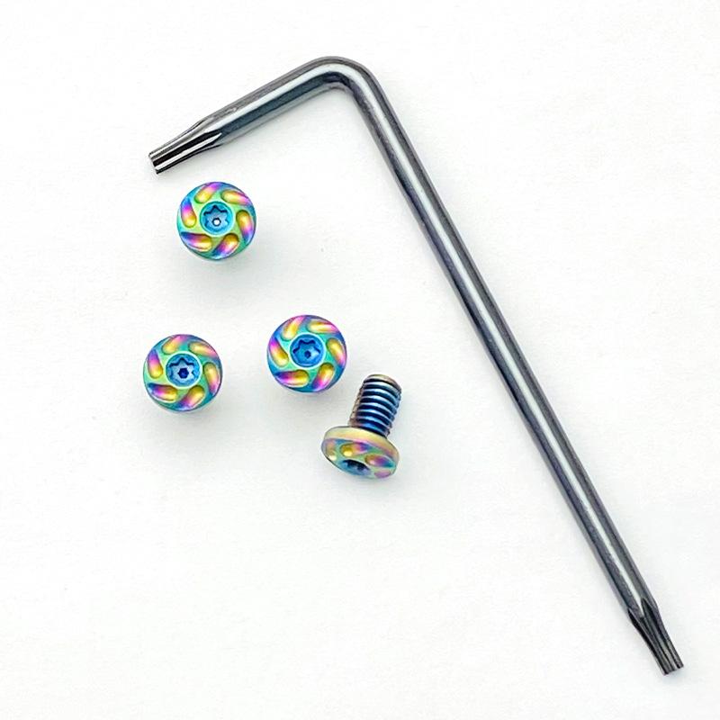 1 Set Custom Grip Handle Stainless Steel Screws Nails with Key Screwdriver for 1911 Models DIY Make Accessories
