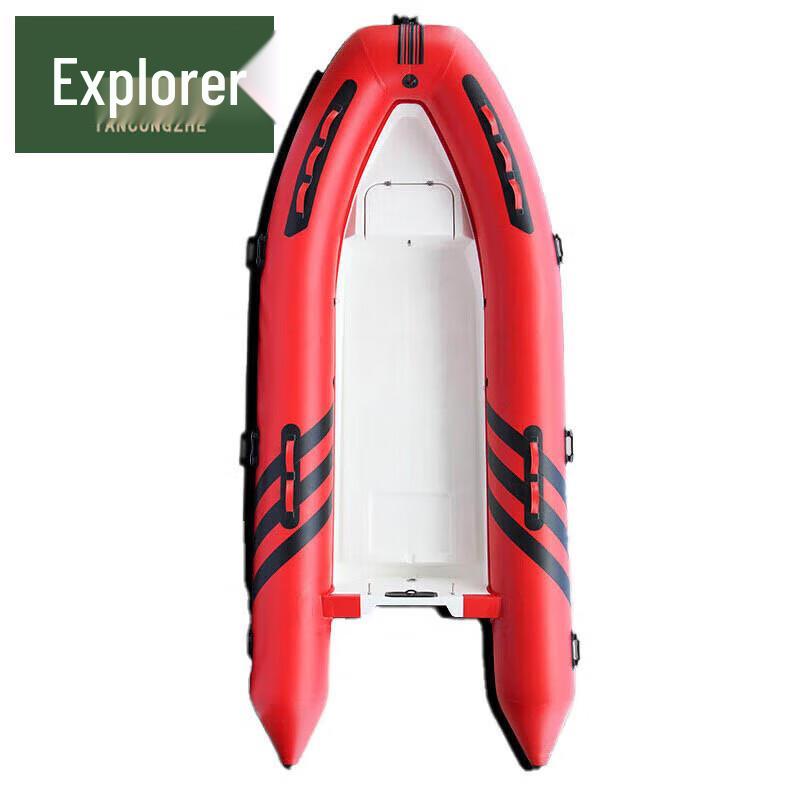 Надувная резиновая десантная лодка Explorer 4,5 м