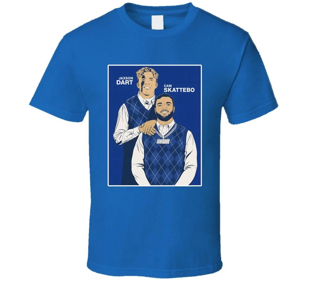 Jaxson Dart Cam Skattebo Stepbrothers New York Football Fan T Shirt S