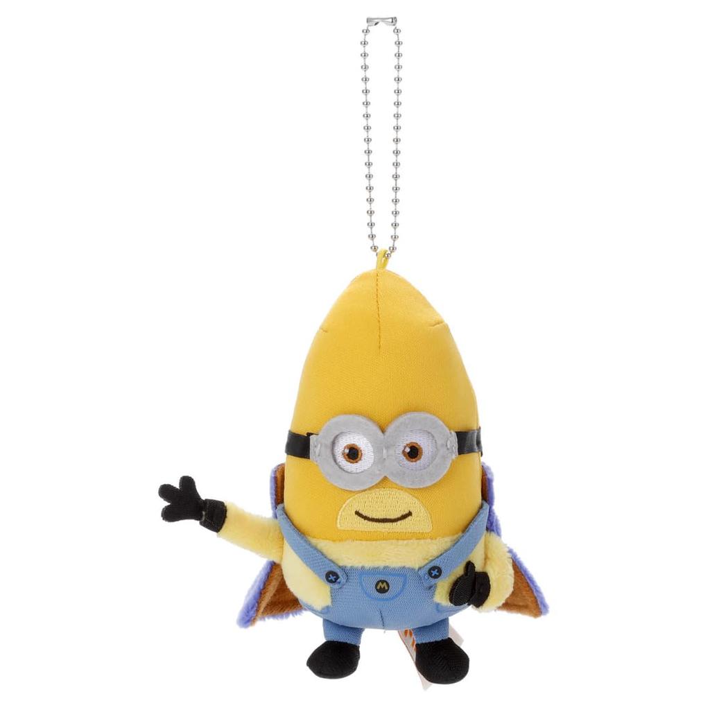 Despicable Me Minion Super Transformation Ball Chain Mascot Gus Plush Toy, Approximately 12cm Tall