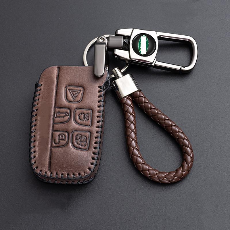

Для Landrover Rover Discovery 4/Range-rover/Evoque Премиум чехол для ключей с пряжкой и логотипом брелок автомобильные аксессуары интерьер авто