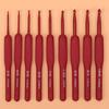 Crochet Hooks Knitting Needle Silicone Handle Aluminum Crochet Needles For Weaving Sewing Knitting Accessories