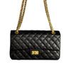 Palm Pattern Rhombus Chain Bag, First Layer Cowhide Shoulder Women's Bag, High-end Leather Messenger Small Square Bag