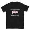 Funny BBQ Pork Pulled Unisex T-shirt Mens Kids Womens