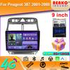 Autorádio Pro Peugeot 307 2001-2008 Navigace GPS Palubní kamera Carplay Autorádio Multimediální přehrávač 5G Wifi IPS obrazovka