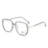 Vintage Square Glitter Frame Anti-blue Glasses Women Fashion Optical Eyewear Eyeglasses