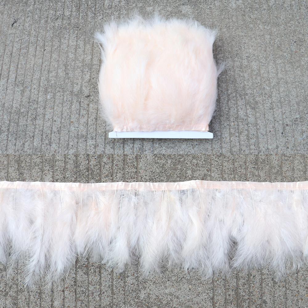 Turkey Feather Tip Tail Velvet Edge Colorful Diy Clothing Accessories