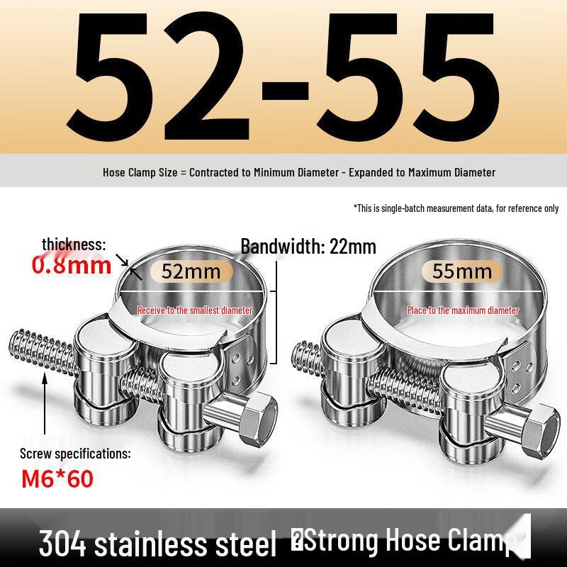 Aokewen Stainless Steel Hose Clamp