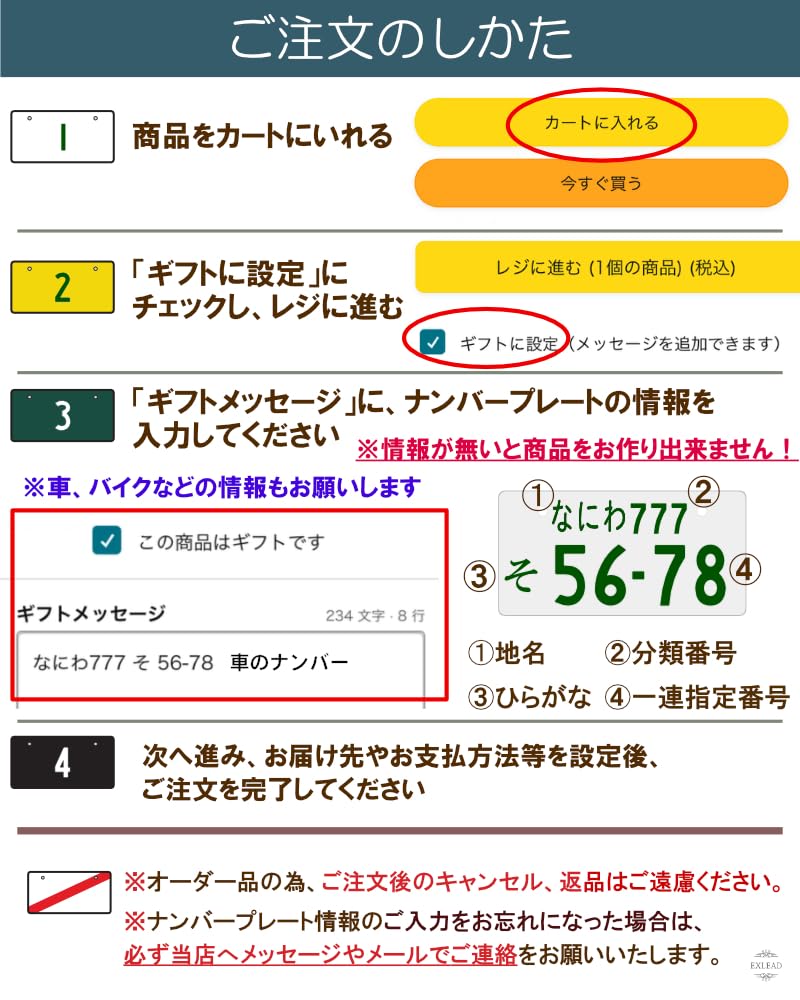 EXLEAD Glowing License Plate Key Holder, Wide, Big Plus, White, Clear, LED Car /