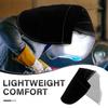 Welding Helmet Cover Fireproof Full Protective Cotton Fabric Welding Worker Helmet Extended head Cover Fireproof  Welding Cap