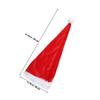Santa Hat Christmas Hats Thickened Design Festive Wearable Ornament for Office Party Home Decoration New Year Celebration Xmas